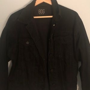 Urban Outfitters Black Denim Jacket (BDG)